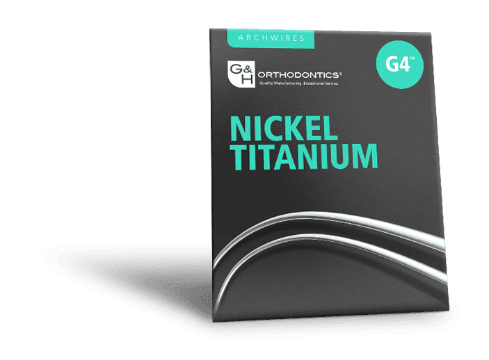 Arcs rectangulaires NiTi STOP CENTRAL - G4