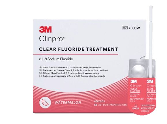 Traitement au fluorure - CLINPRO CLEAR - 3M