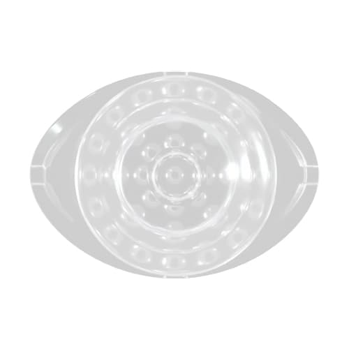 Bouton transparent PRECISION G2 (composite/céramique)