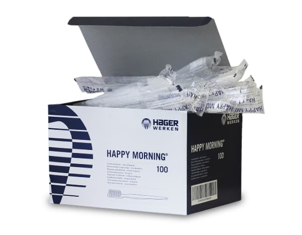 Brosses à dents (sans dentifrice) - HAPPY MORNING