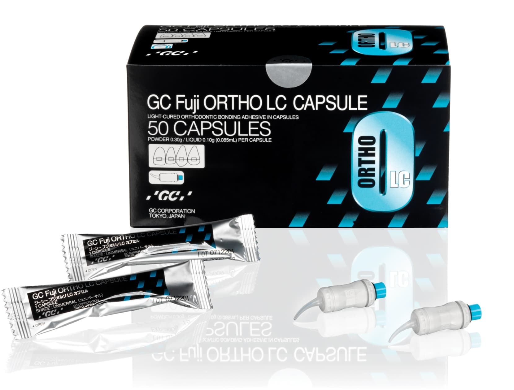 Pack 50 capsules GC Fuji ortho LC