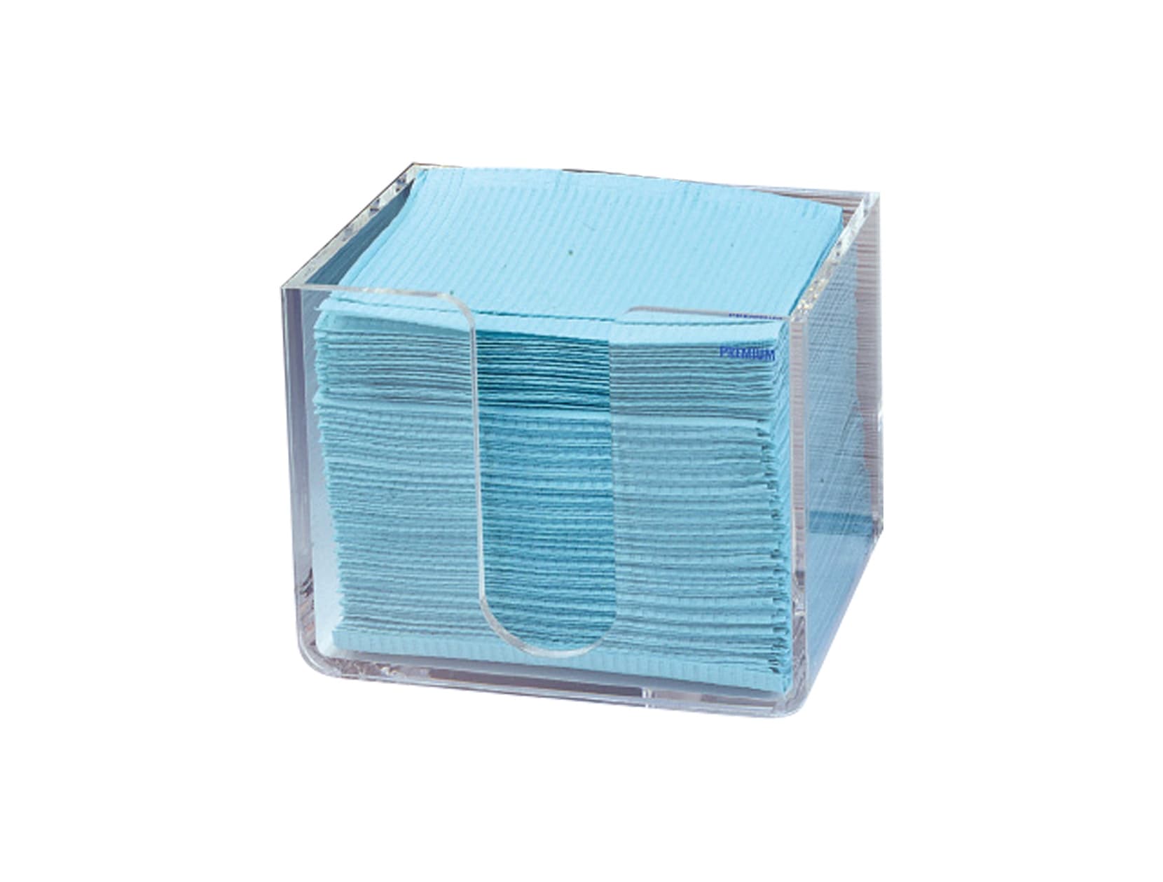 Distributeur de serviettes avec couvercle