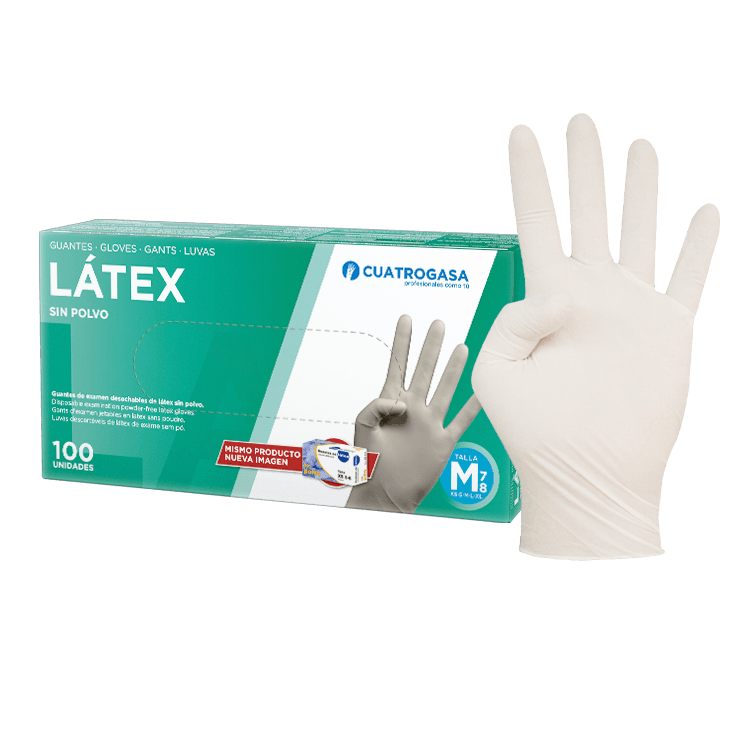 Gants Latex Blancs