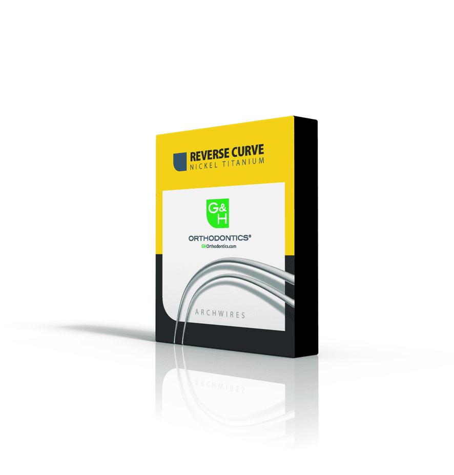 Arcs rectangulaires NiTi REVERSE CURVE